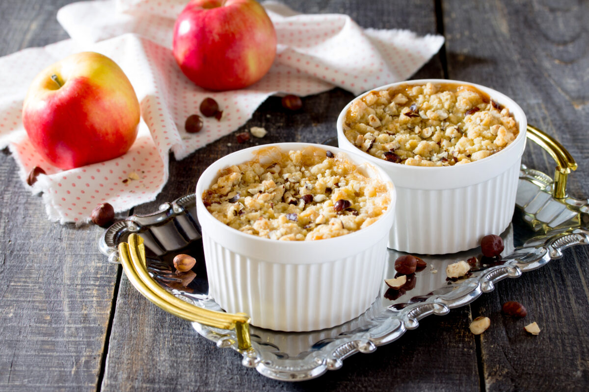 Crumble aux pommes